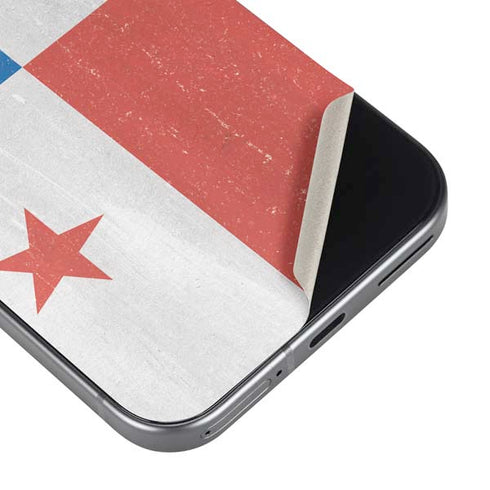Panama Flag Distressed Google Pixel 9a Skin
